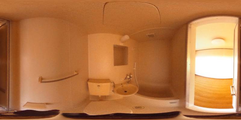 パノラマ画像バスルーム