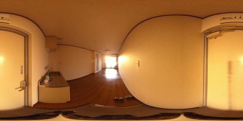 パノラマ画像玄関