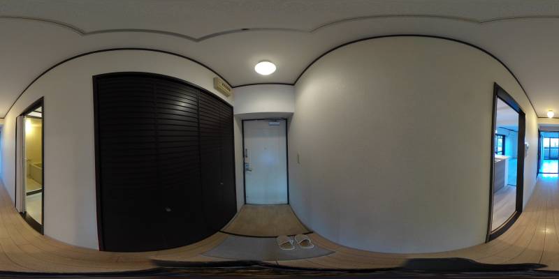 パノラマ画像玄関