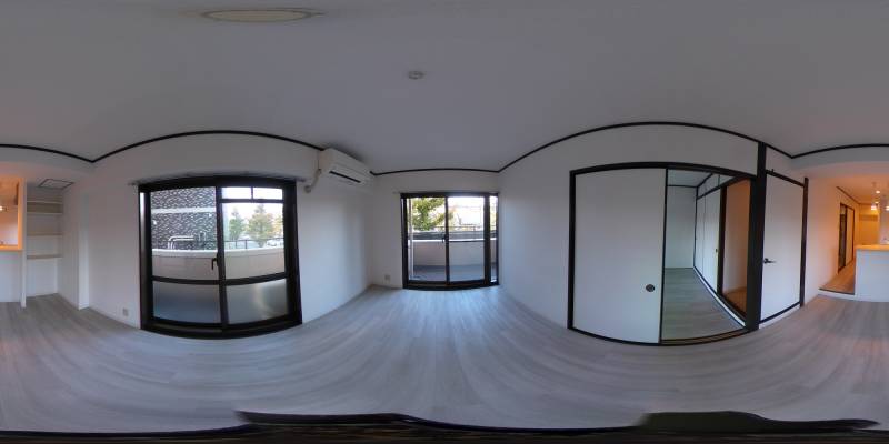 パノラマ画像リビング