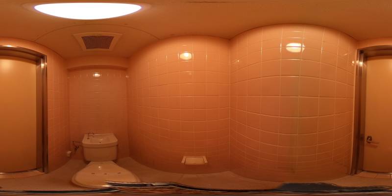 パノラマ画像トイレ