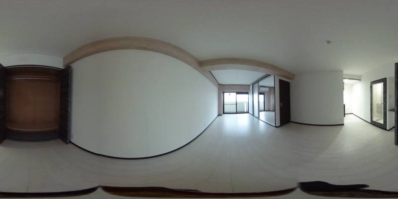 パノラマ画像リビング