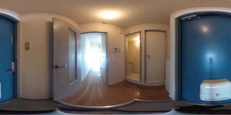 パノラマ画像玄関