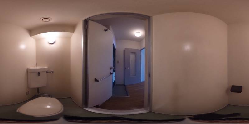 パノラマ画像トイレ