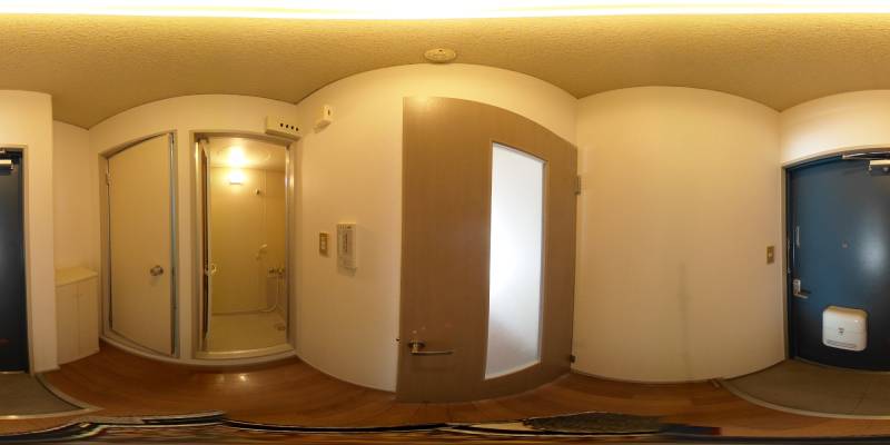 パノラマ画像玄関