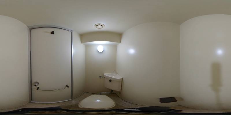 パノラマ画像トイレ