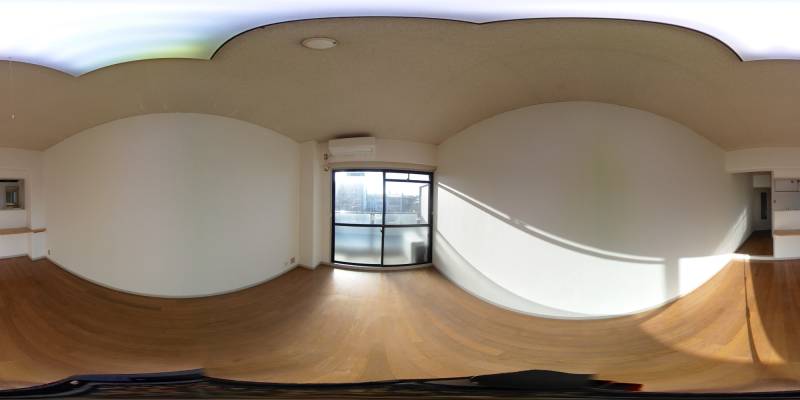 パノラマ画像洋室