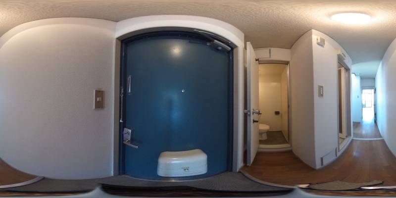 パノラマ画像玄関