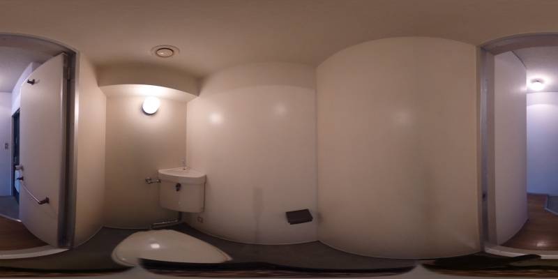 パノラマ画像トイレ