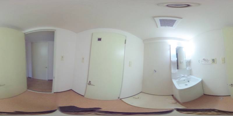 パノラマ画像洗面所