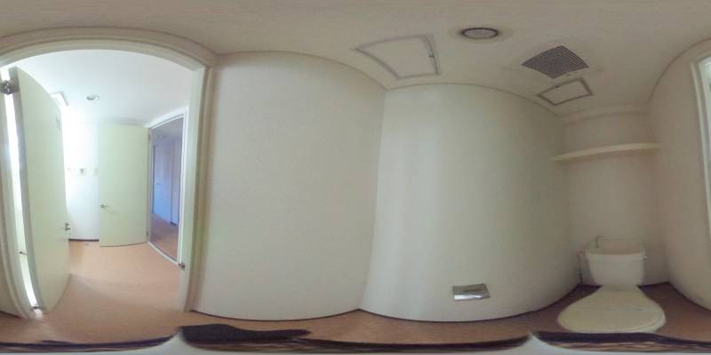 パノラマ画像トイレ