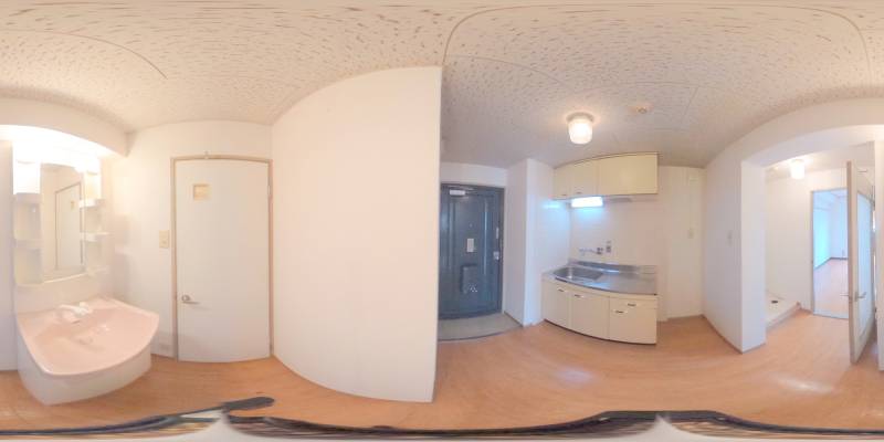 パノラマ画像洗面所