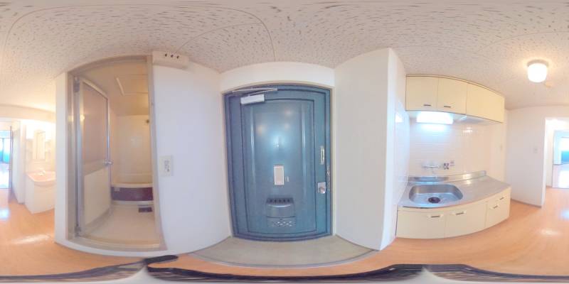 パノラマ画像玄関