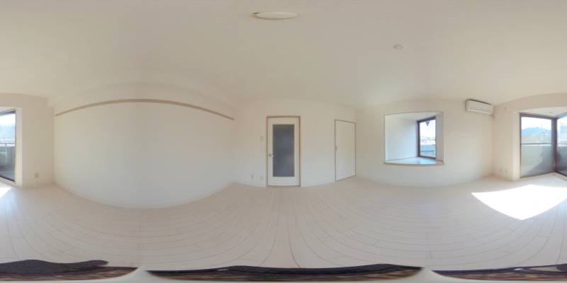 パノラマ画像洋室