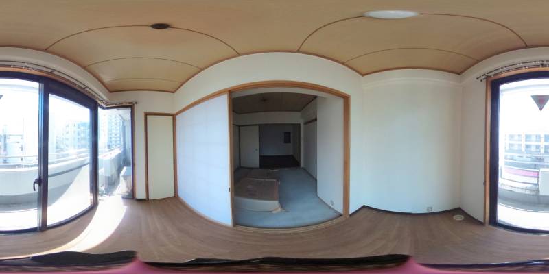 パノラマ画像洋室