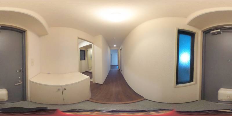 パノラマ画像玄関