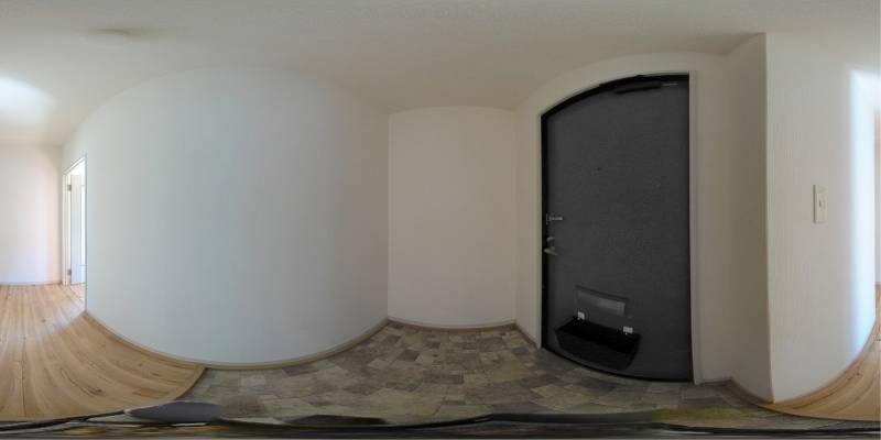 パノラマ画像玄関