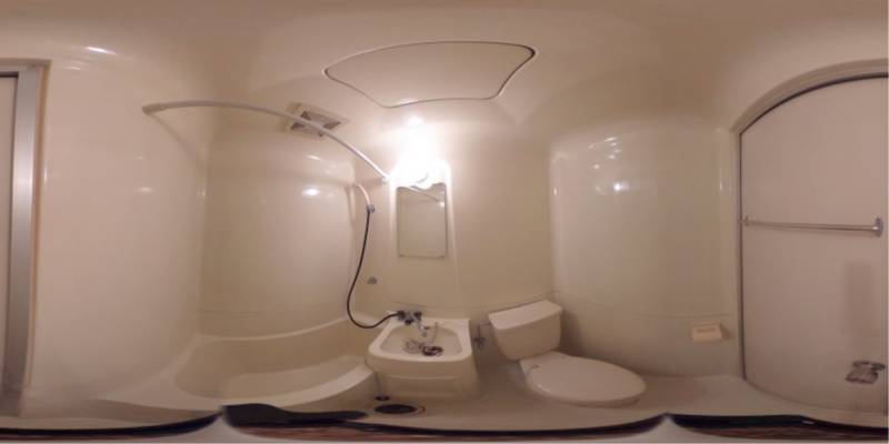 パノラマ画像バスルーム