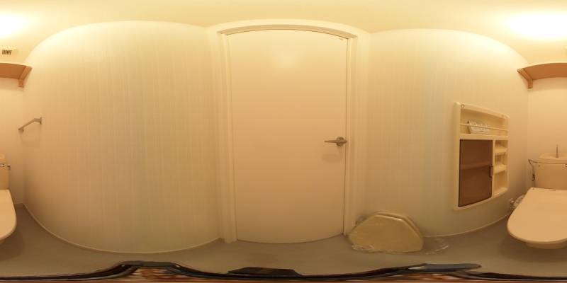 パノラマ画像トイレ