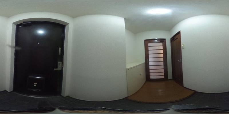 パノラマ画像玄関