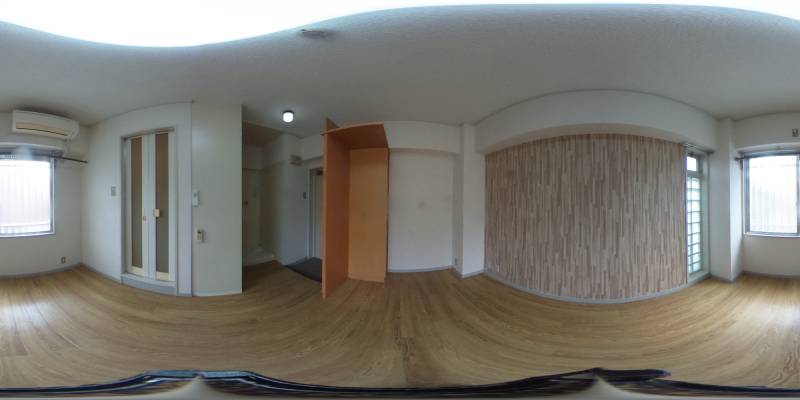 パノラマ画像洋室