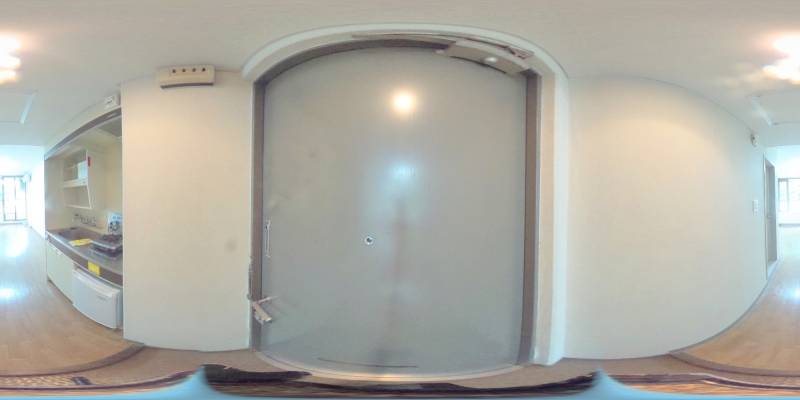 パノラマ画像玄関