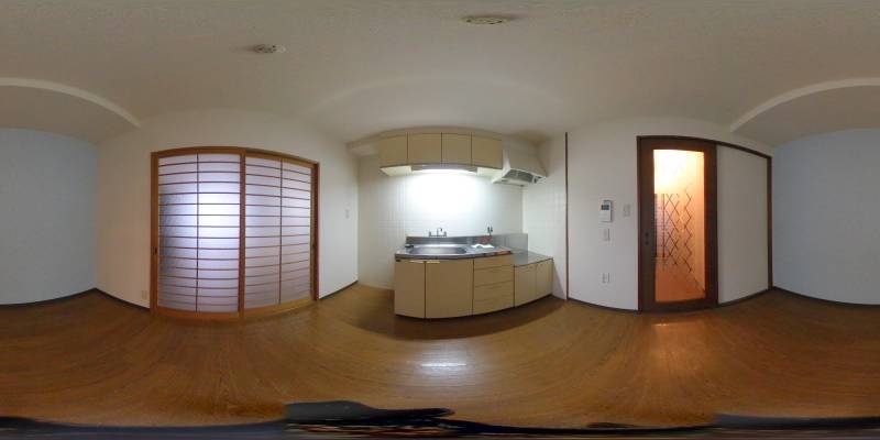 パノラマ画像リビング