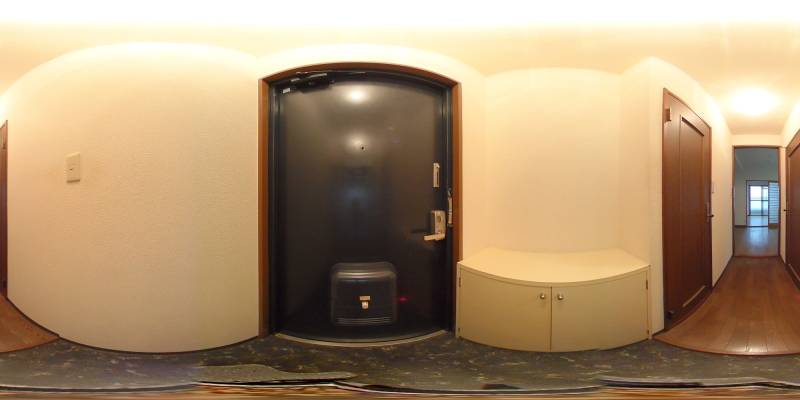 パノラマ画像玄関