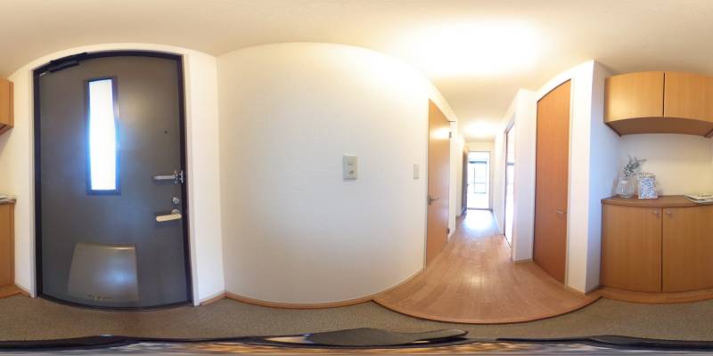 パノラマ画像玄関