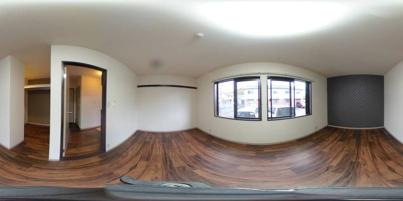 パノラマ画像洋室