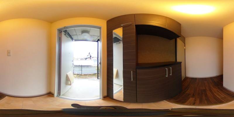 パノラマ画像玄関