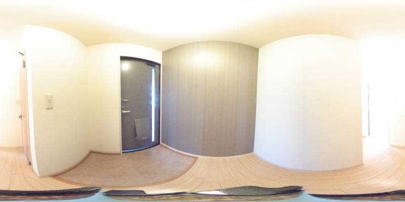 パノラマ画像玄関