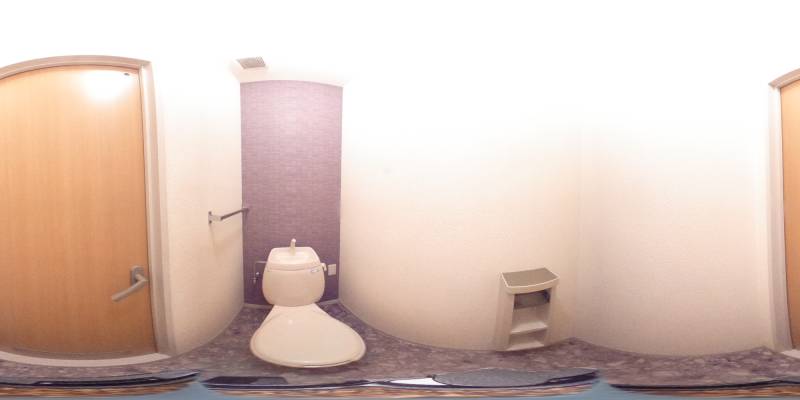 パノラマ画像トイレ