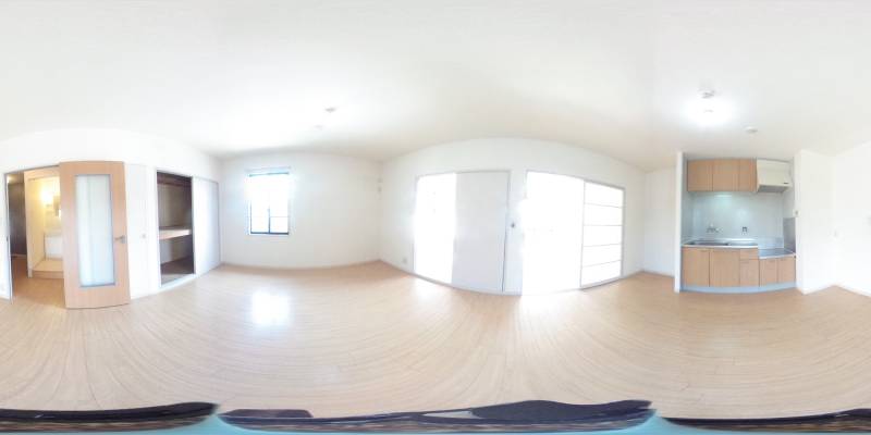 パノラマ画像リビング