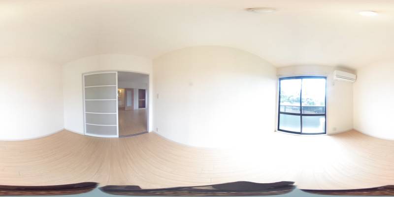 パノラマ画像洋室