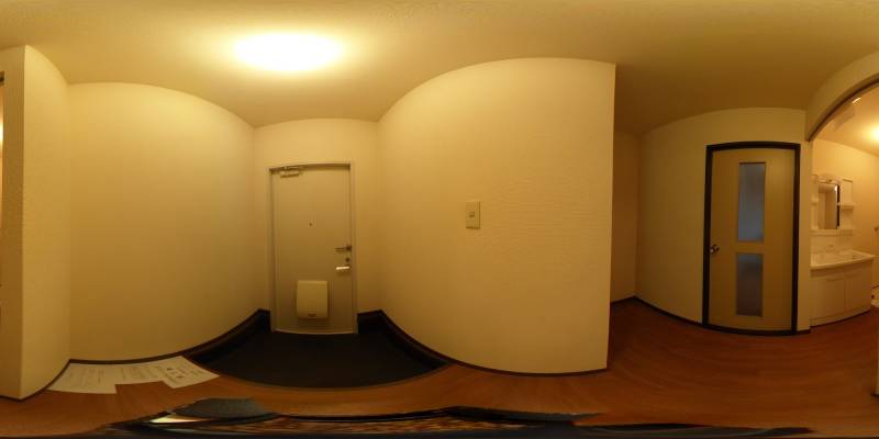 パノラマ画像玄関