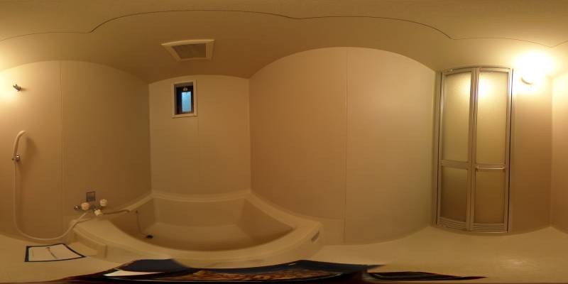 パノラマ画像バスルーム