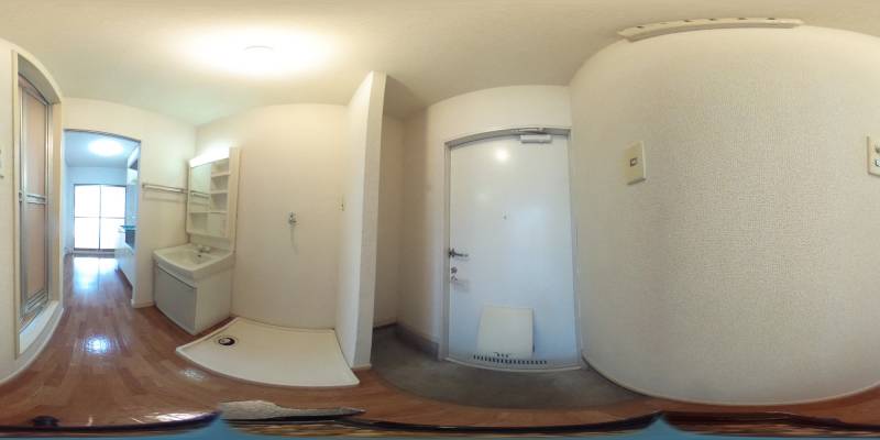 パノラマ画像玄関