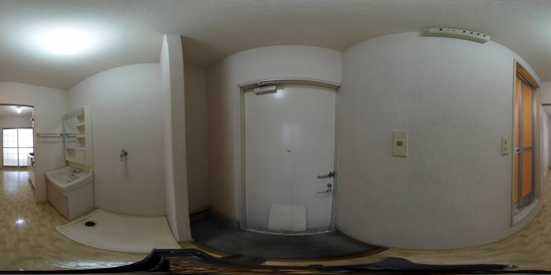 パノラマ画像玄関