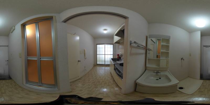 パノラマ画像洗面所