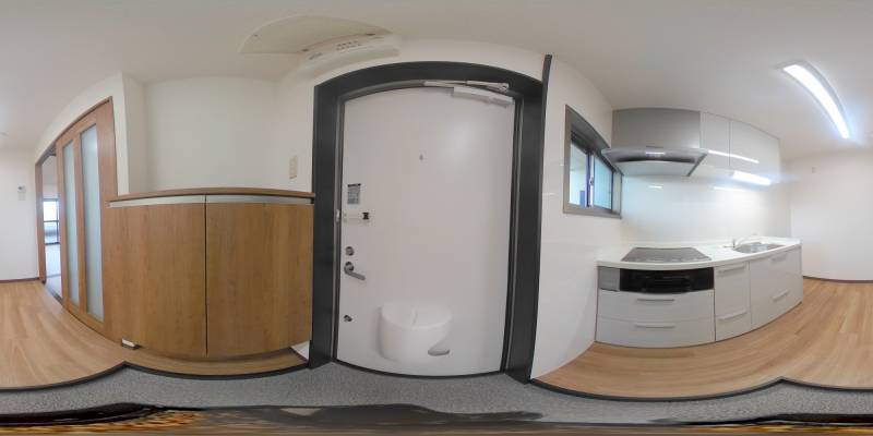 パノラマ画像玄関