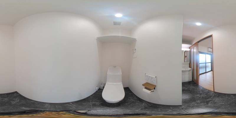 パノラマ画像トイレ