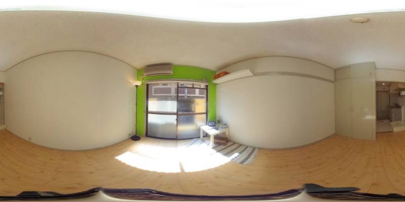 パノラマ画像リビング