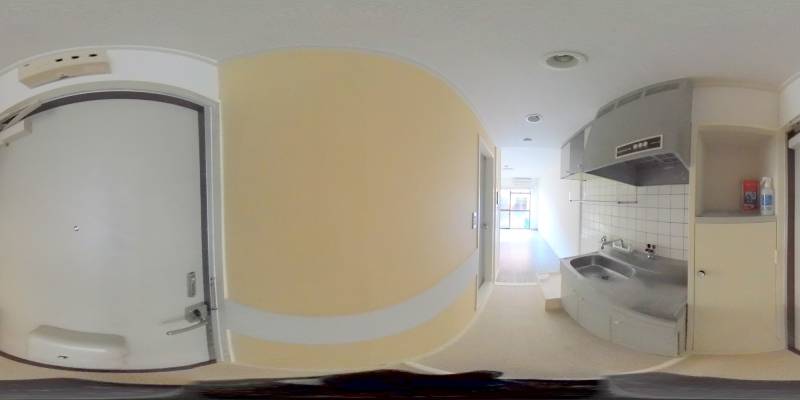 パノラマ画像玄関