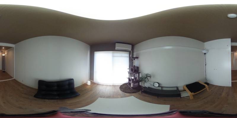 パノラマ画像洋室