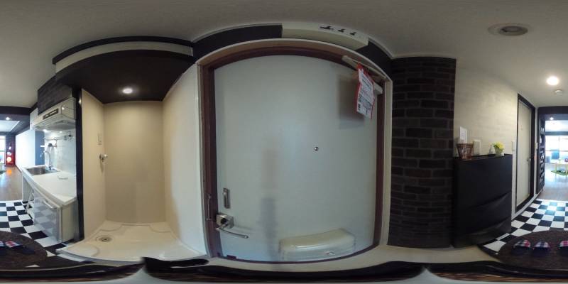 パノラマ画像玄関