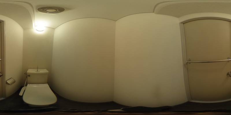 パノラマ画像トイレ