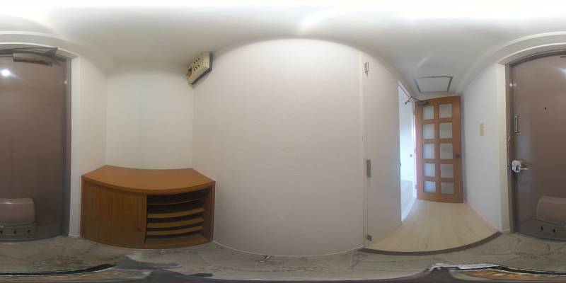 パノラマ画像玄関