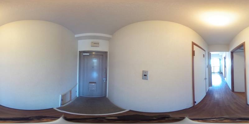 パノラマ画像玄関