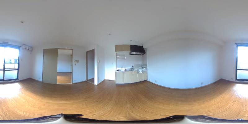 パノラマ画像リビング